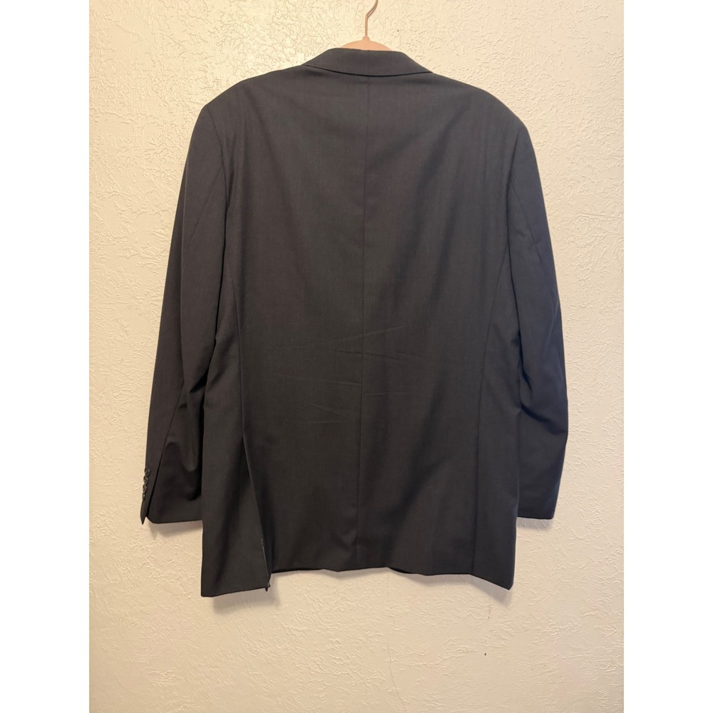 Wilke Rodriguez Mens 42L Wool Blazer Charcoal Gray Two Button Sport Coat 42 Long - Picture 10 of 10
